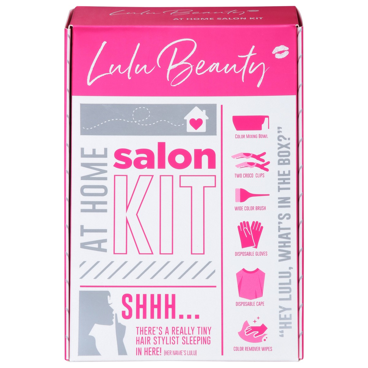 slide 1 of 6, Lulu Beauty At Home Salon Kit 1 ea, 1 ct