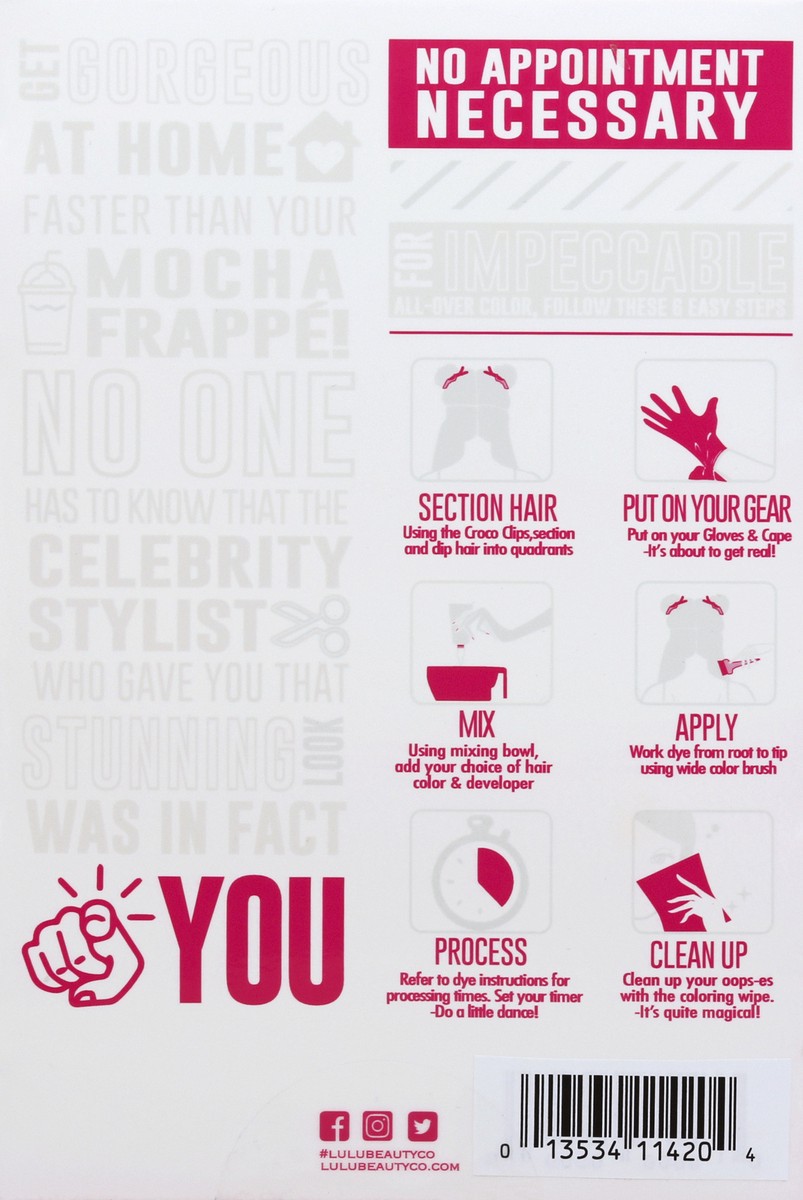 slide 4 of 6, Lulu Beauty At Home Salon Kit 1 ea, 1 ct