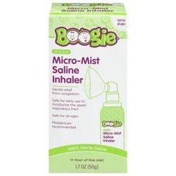 Boogie Drug Free Micro-Mist Saline Inhaler 1.7 oz