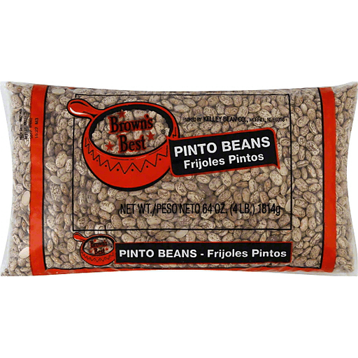 slide 1 of 1, Brown's Best Pinto Beans, 4 lb