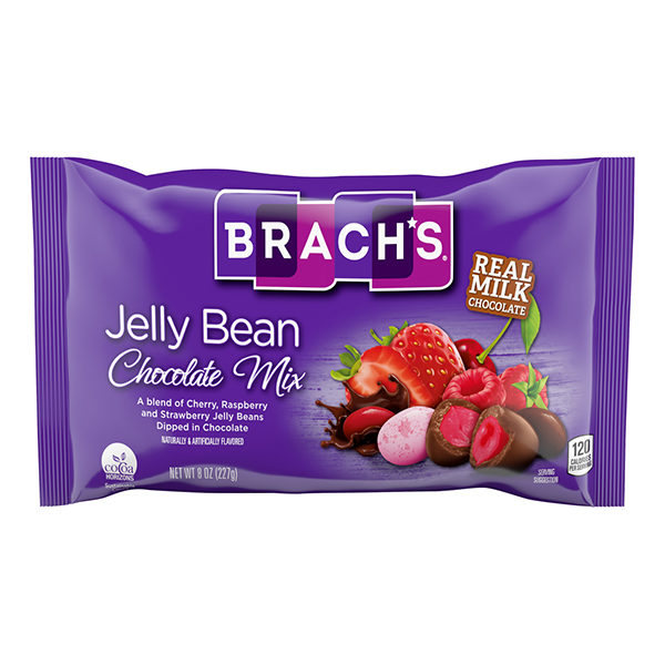 slide 1 of 1, Brach's Jelly Bean Chocolate Mix, 8 oz