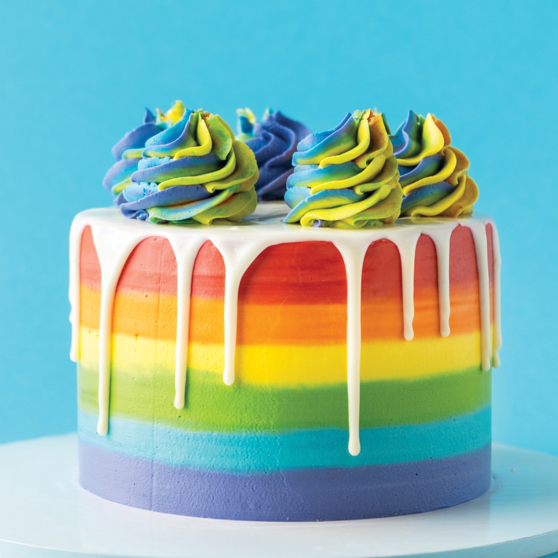 slide 4 of 5, Satin Ice White Chocolate Cake Drip, 8.8 oz