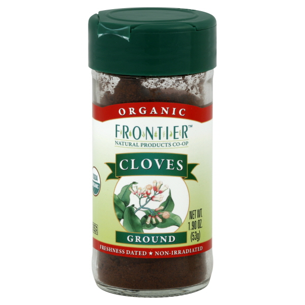 slide 1 of 1, Frontier Cloves Ground Organic, 1.9 oz