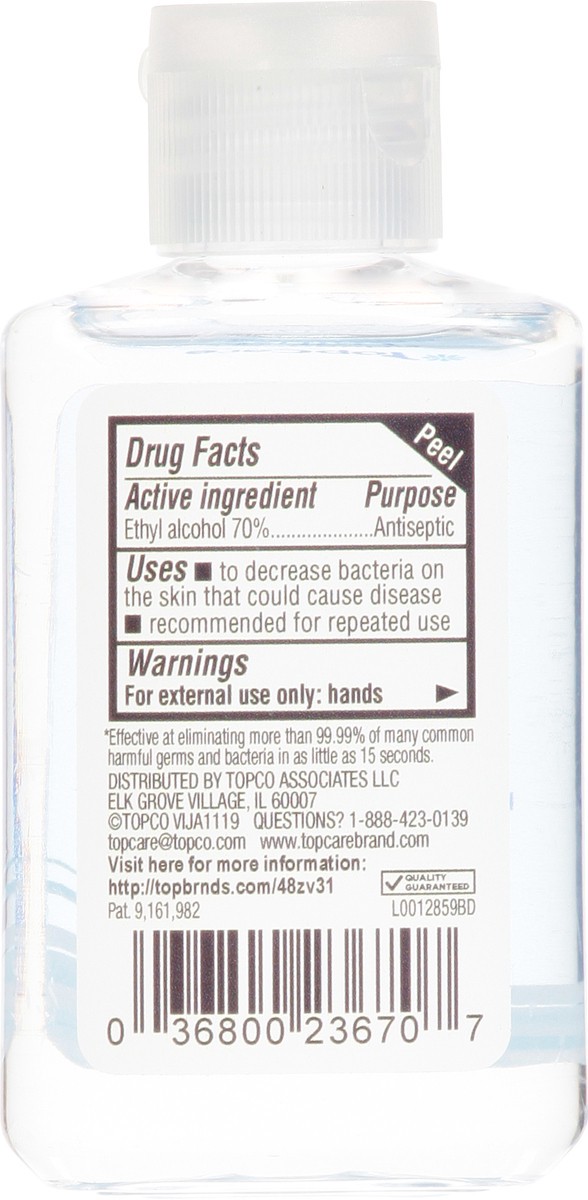 slide 2 of 9, TopCare Everyday Advanced Hand Sanitizer with Vitamin E 2 fl oz, 2 oz