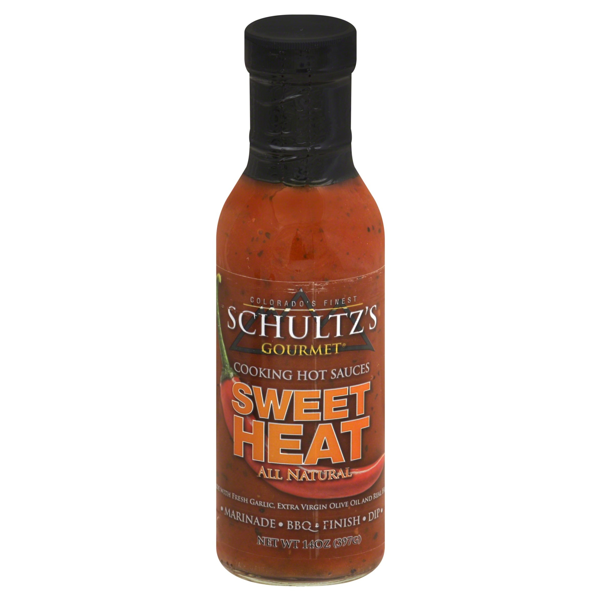 slide 1 of 2, Schultzs Gourmet Hot Sauces 14 oz, 14 oz