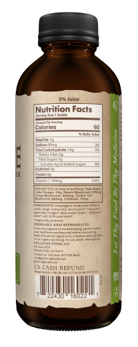 slide 3 of 4, GT's Alive Ancient Lemon Lime Mushroom Elixir 16 fl oz, 16 fl oz