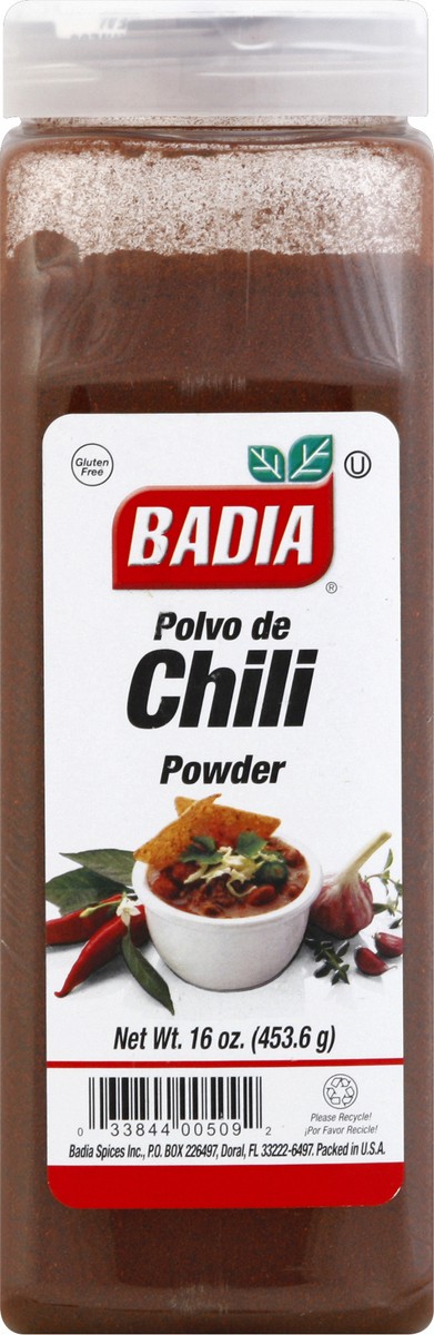 slide 1 of 8, Badia Chili Powder 16 oz, 16 oz