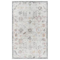 Gertmenian Zavier Sarouk Washable Scatter Rug, 20 in x 32 in, Beige