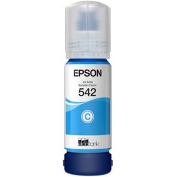 slide 2 of 3, Epson Ecotank 542 Ink Refill, Cyan, 1 ct