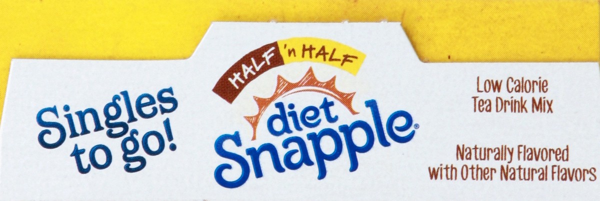 slide 2 of 4, Snapple Diet Half N Half Soft Drink Mix Singles To Go - 6 ct, 6 ct