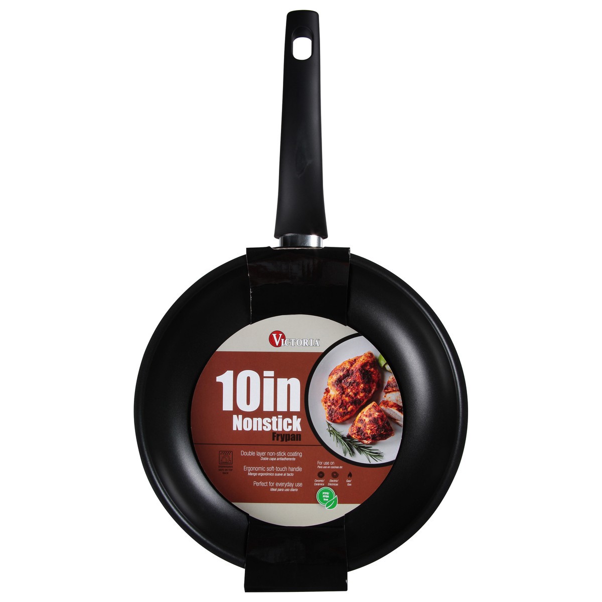 slide 1 of 9, VICTORIA 10" Hammertone Fry Pan, 1 ct