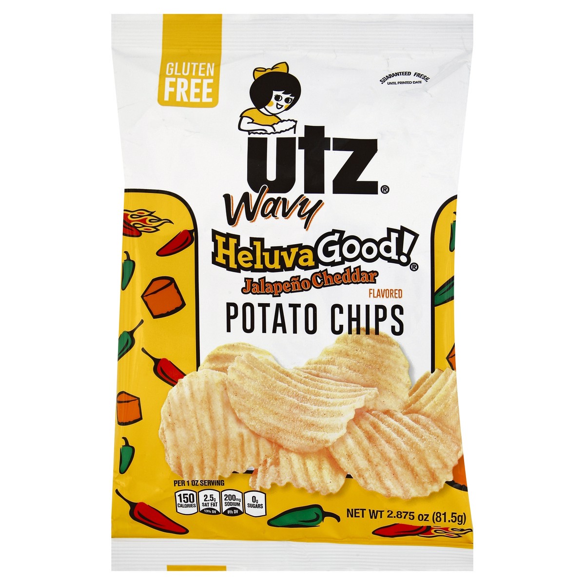 slide 6 of 6, Utz Potato Chips 2.875 oz, 2.87 oz