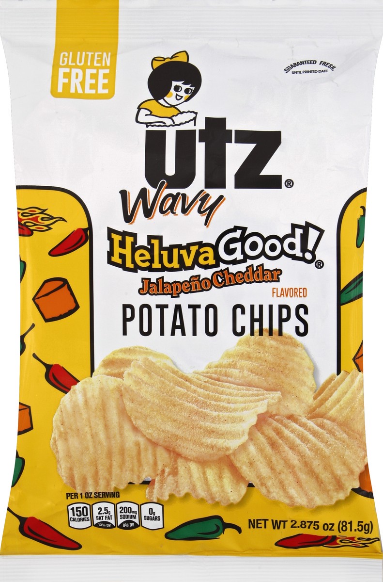 slide 1 of 6, Utz Potato Chips 2.875 oz, 2.87 oz