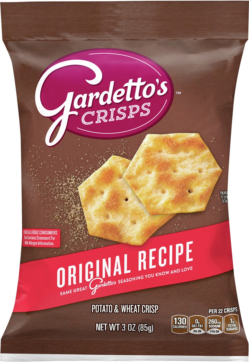 slide 9 of 10, Gardetto's Gardettos Original Crisps, 3 oz