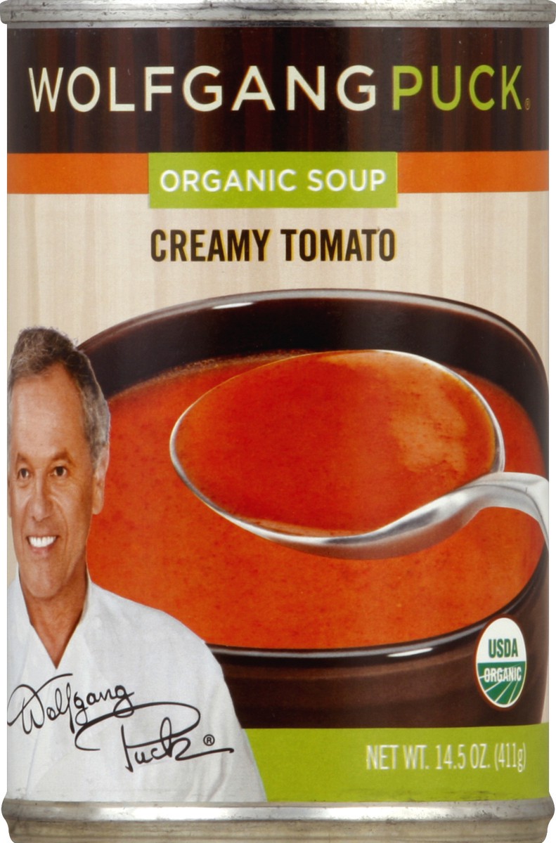 slide 2 of 2, Wolfgang Puck Organic Creamy Tomato Soup, 14.5 oz