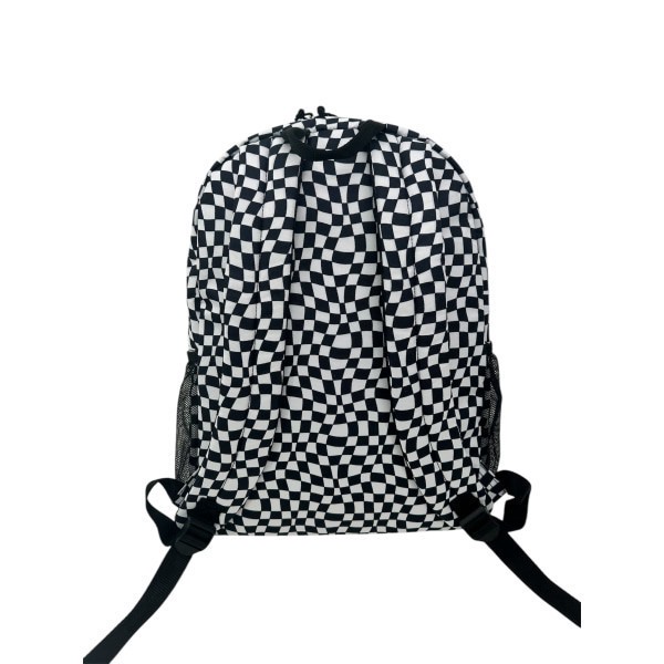 slide 3 of 4, RED.STONE 2-Piece Backpack/Lunch Bag Set With Laptop/Tablet Pocket, White/Black Checks, 2 pc