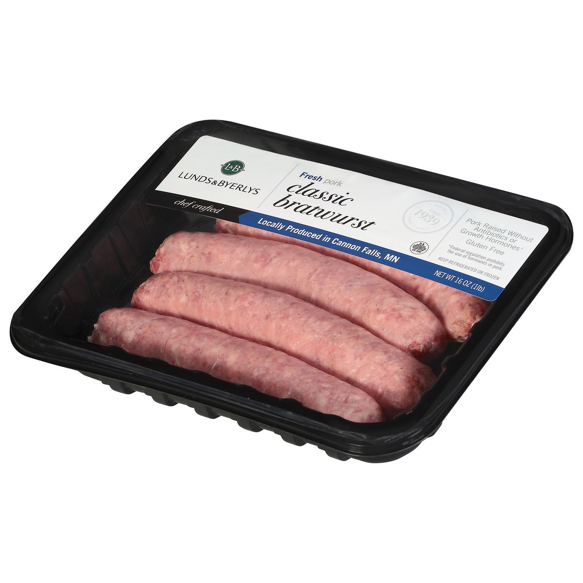 slide 6 of 9, Lunds & Byerlys Classic Fresh Pork Bratwurst 16 oz, 16 oz