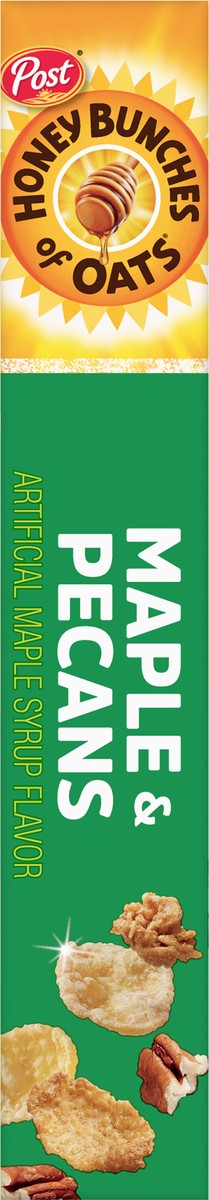 slide 7 of 8, Post Honey Bunches of Oats Maple and Pecans Breakfast Cereal, 12 OZ Box, 12 oz