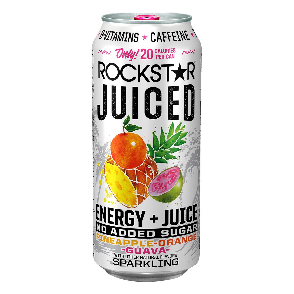 slide 5 of 5, Rockstar Juiced Pine Oran Guav, 1 ct