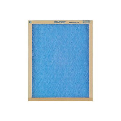 slide 1 of 1, True Blue Fiberglass Air Filter, 14 in x 20 in