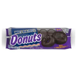 Mrs. Baird's Rich Frosted (Individual) Mini Donuts, 6 count, 3.25 oz