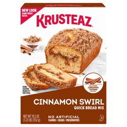 Krusteaz Cinnamon Swirl Quick Bread Mix