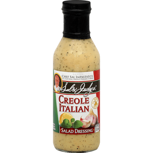 slide 1 of 1, Sal & Judy's Salad Dressing, Creole Italian, 12 oz