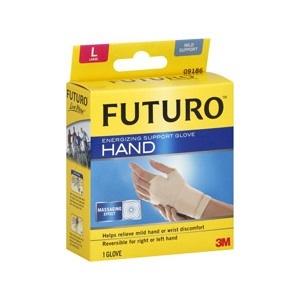 slide 1 of 1, Futuro Energizing Support Glove Hand Large, 1 ct