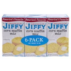 Jiffy Corn Muffin Mix 6 ea