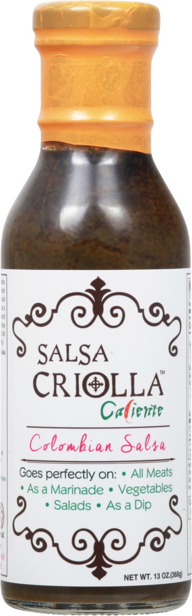 slide 11 of 14, Salsa Criolla Caliente Colombian Salsa 13 oz, 12 oz