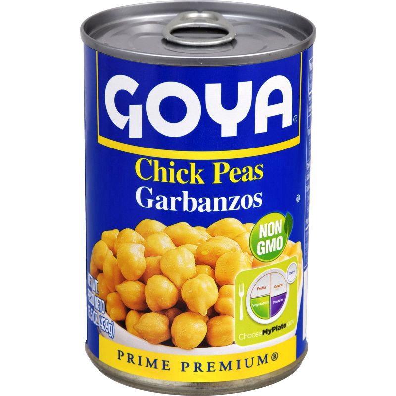 slide 1 of 4, Goya® chick peas, 15.5 oz