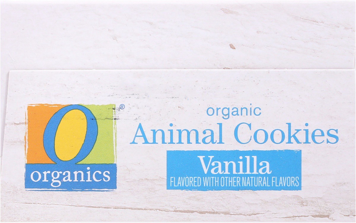 slide 4 of 9, O Organics Cookies Organic Animal Vanilla, 2.1 oz