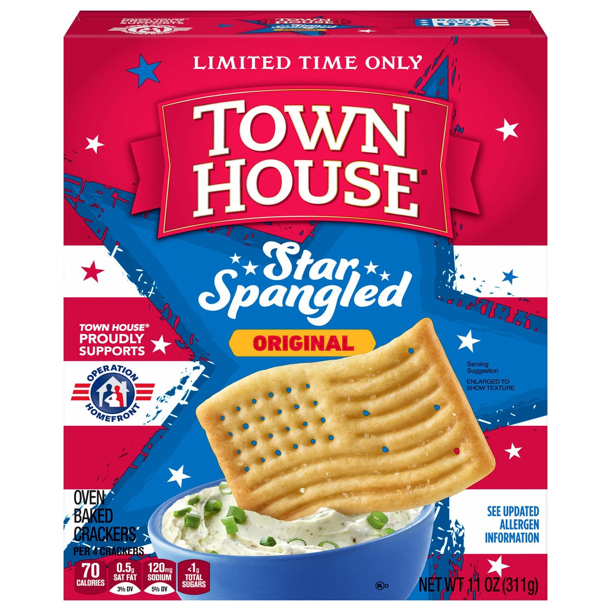 slide 5 of 13, Town House Crackers Original 11oz, 11 oz