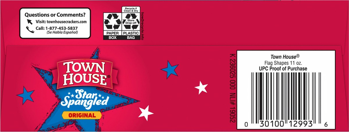 slide 3 of 13, Town House Crackers Original 11oz, 11 oz