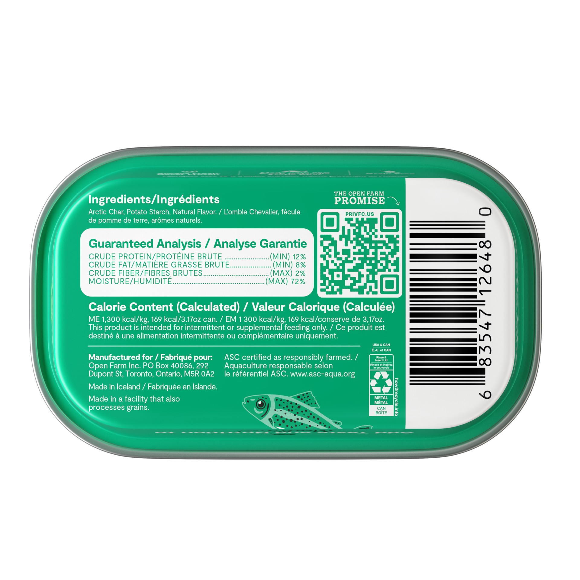 slide 2 of 2, OPEN FARM Arctic Char Topper for Cats 3.17 oz, 3.17 oz