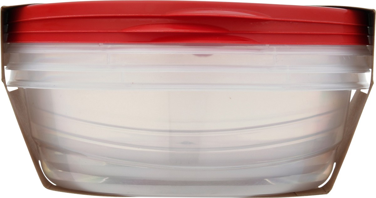 slide 9 of 12, Rubbermaid Takealongs Shallow Bowl Food Storage Container, 5 c