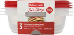 Rubbermaid Takealongs Shallow Bowl Food Storage Container