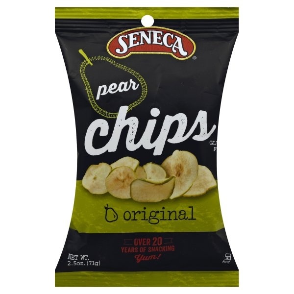 slide 1 of 1, Seneca Original Pear Chips, 2.5 oz