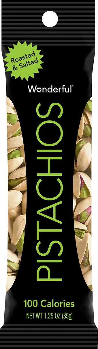 slide 5 of 7, Wonderful Roasted & Salted Pistachios 1.25 oz, 1.25 oz