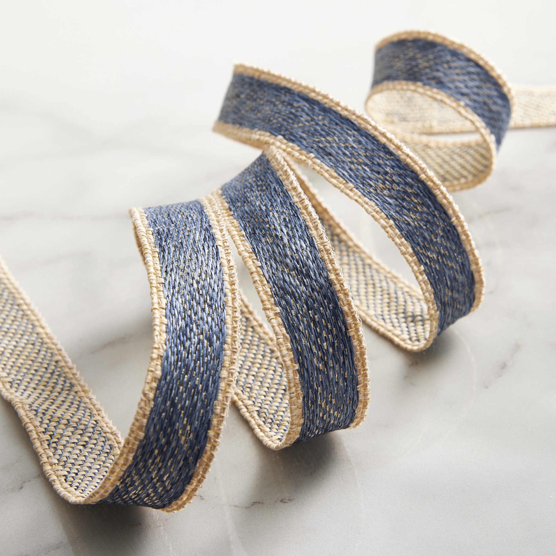 slide 3 of 4, 5/8'' X 3yd. Contrast Edge Ribbon By Celebrate It, 5/8 in x 3 yd