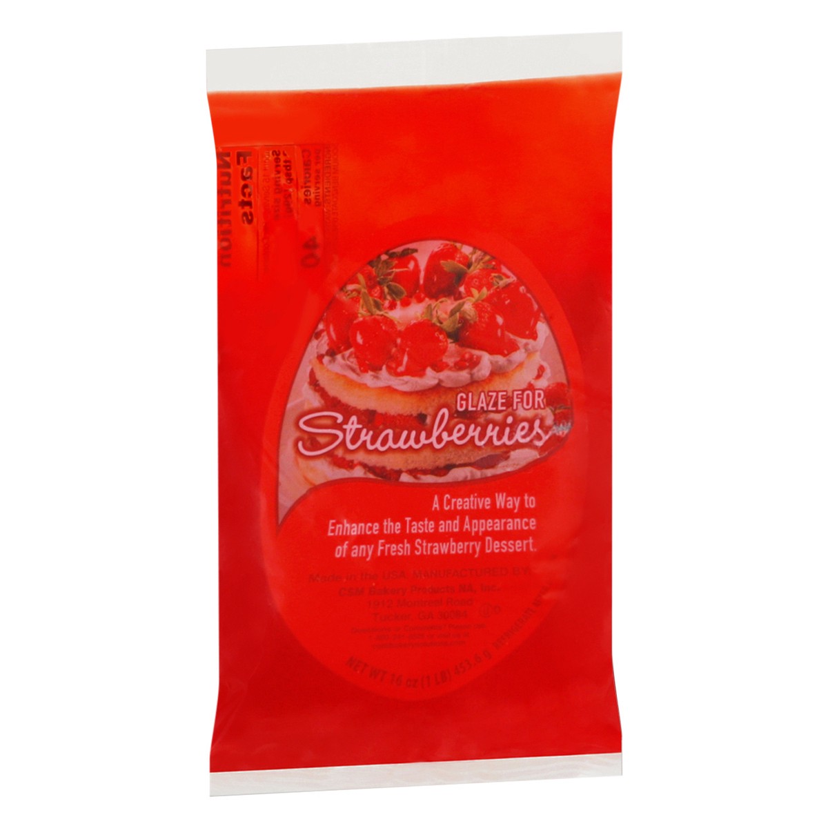 slide 2 of 9, CSM Bakery Glaze Strawberries 16 oz, 1 lb