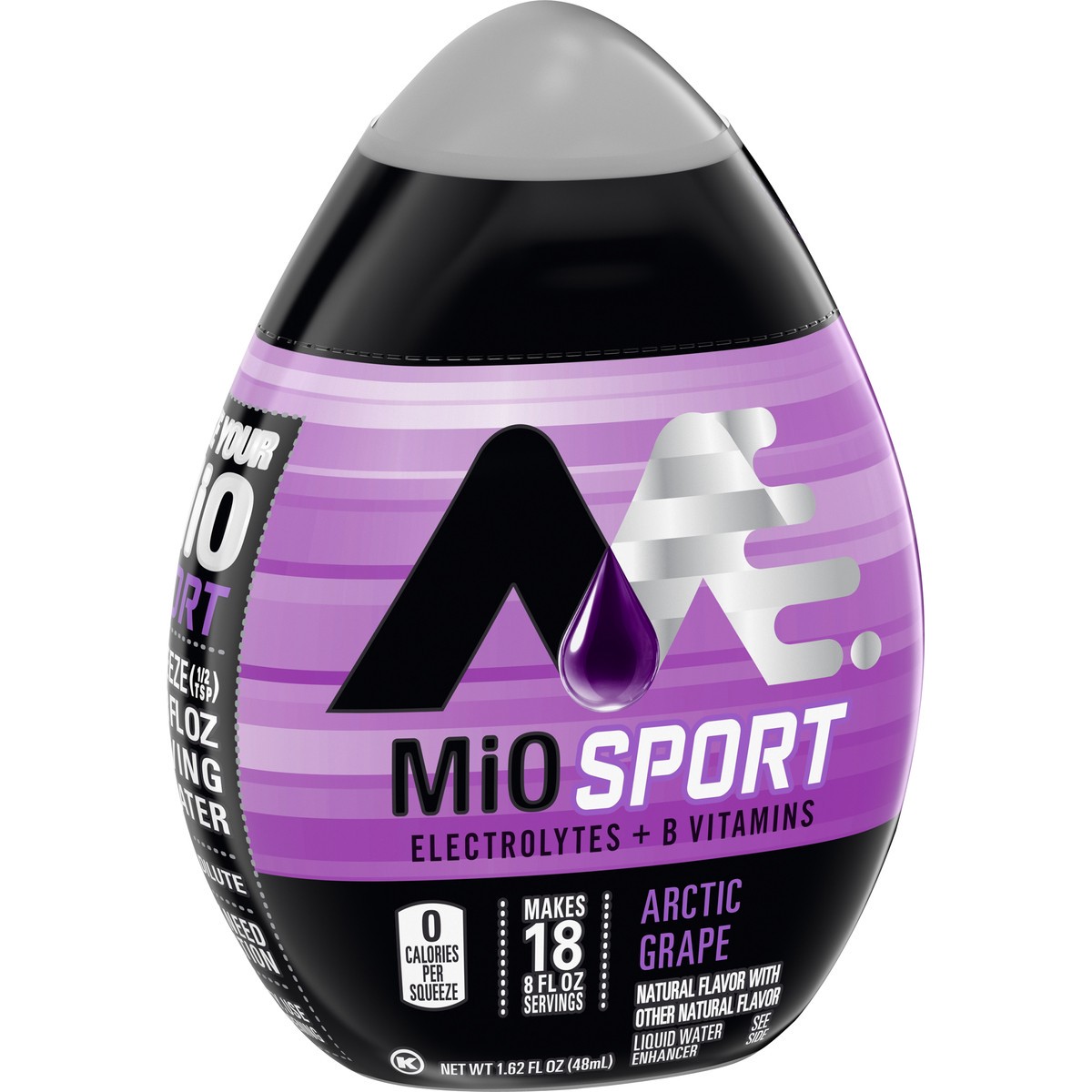 slide 2 of 9, mio Hydrate Arctic Grape Flavored with other natural flavor Liquid Water Enhancer, 1.62 fl oz Bottle, 1.62 fl oz