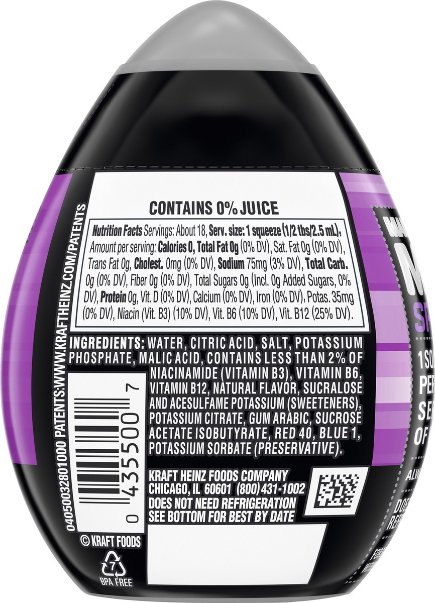 slide 5 of 9, mio Hydrate Arctic Grape Flavored with other natural flavor Liquid Water Enhancer, 1.62 fl oz Bottle, 1.62 fl oz