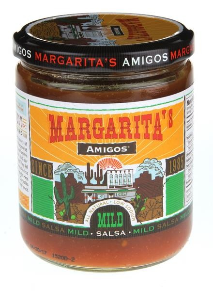 slide 1 of 1, Margarita's Amigos Mild Salsa, 16 oz