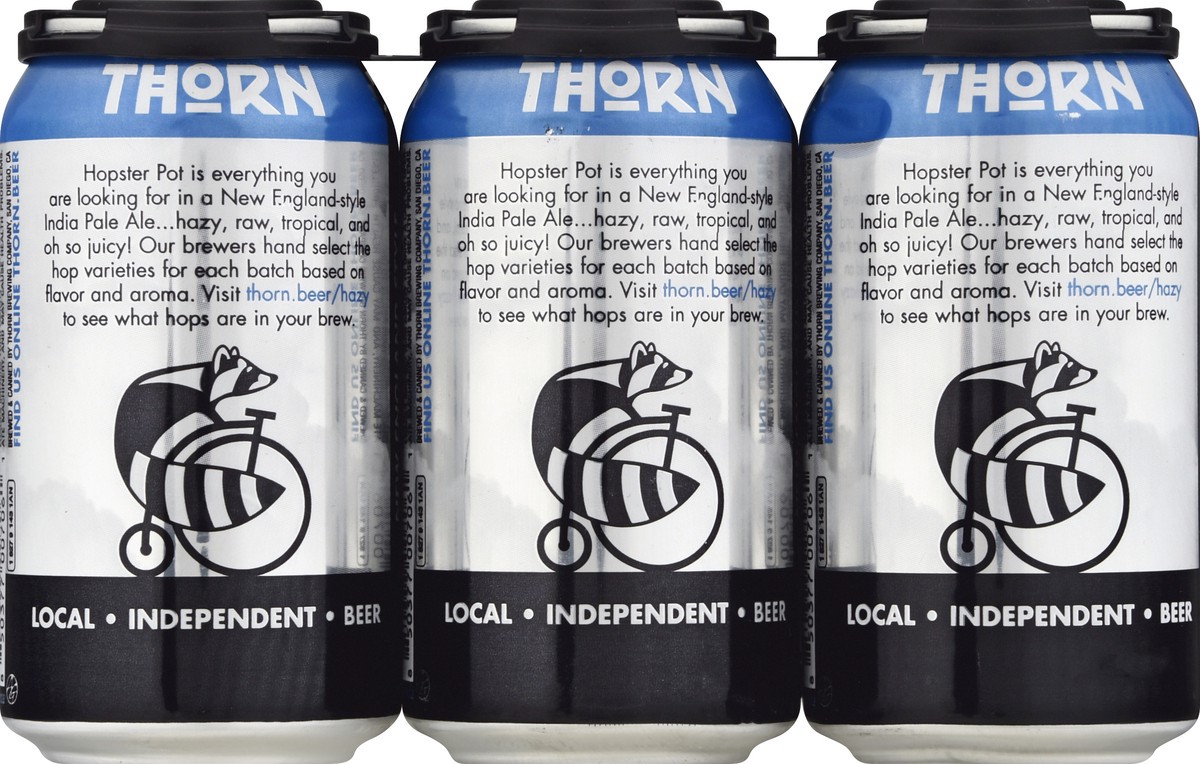 slide 2 of 11, Thorn New England-Style Hazy IPA Beer 12 oz, 6 ct; 12 oz