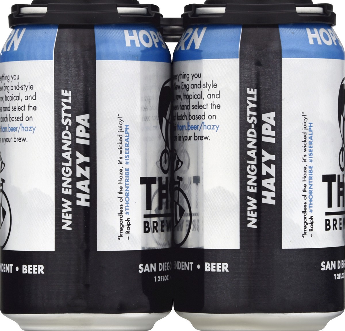 slide 4 of 11, Thorn New England-Style Hazy IPA Beer 12 oz, 6 ct; 12 oz