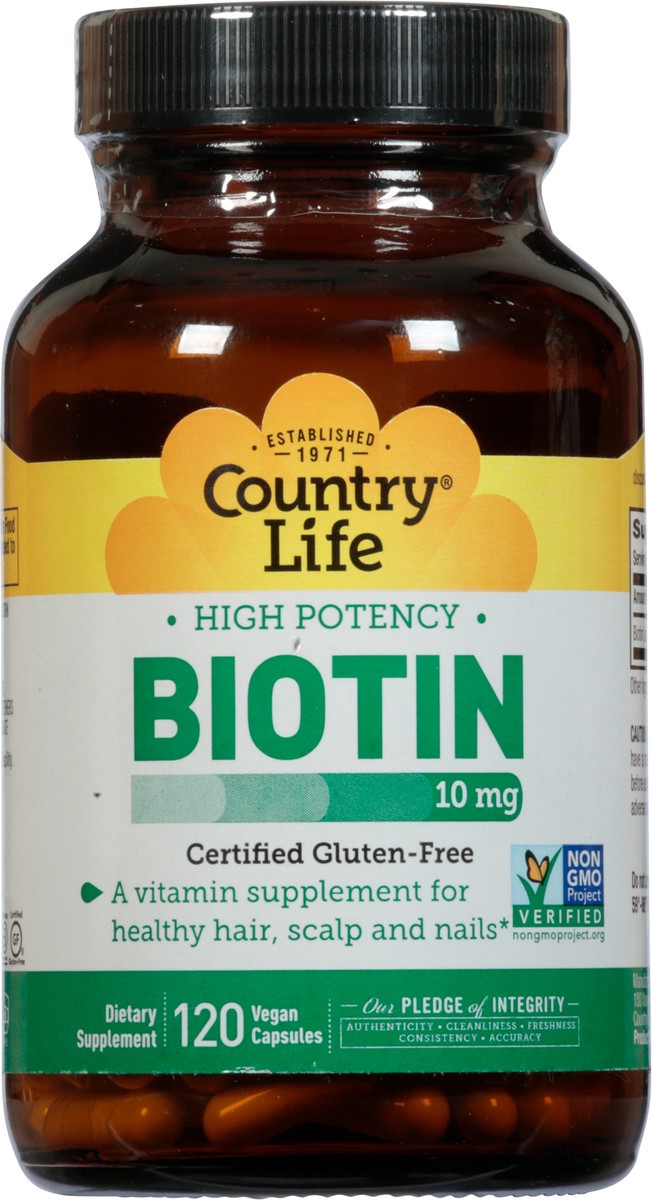 slide 6 of 9, Country Lifebiotin, 120 ct