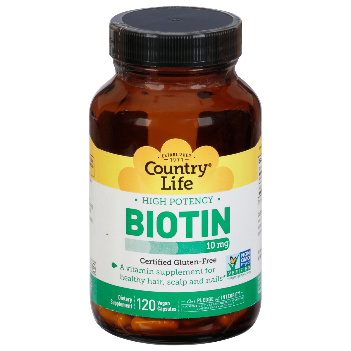 slide 1 of 9, Country Lifebiotin, 120 ct