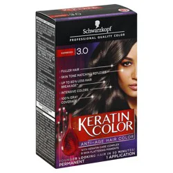 Schwarzkopf Up to 100% Gray Coverage on All Hair Types 3.0 Espresso Permanent Hair Dye