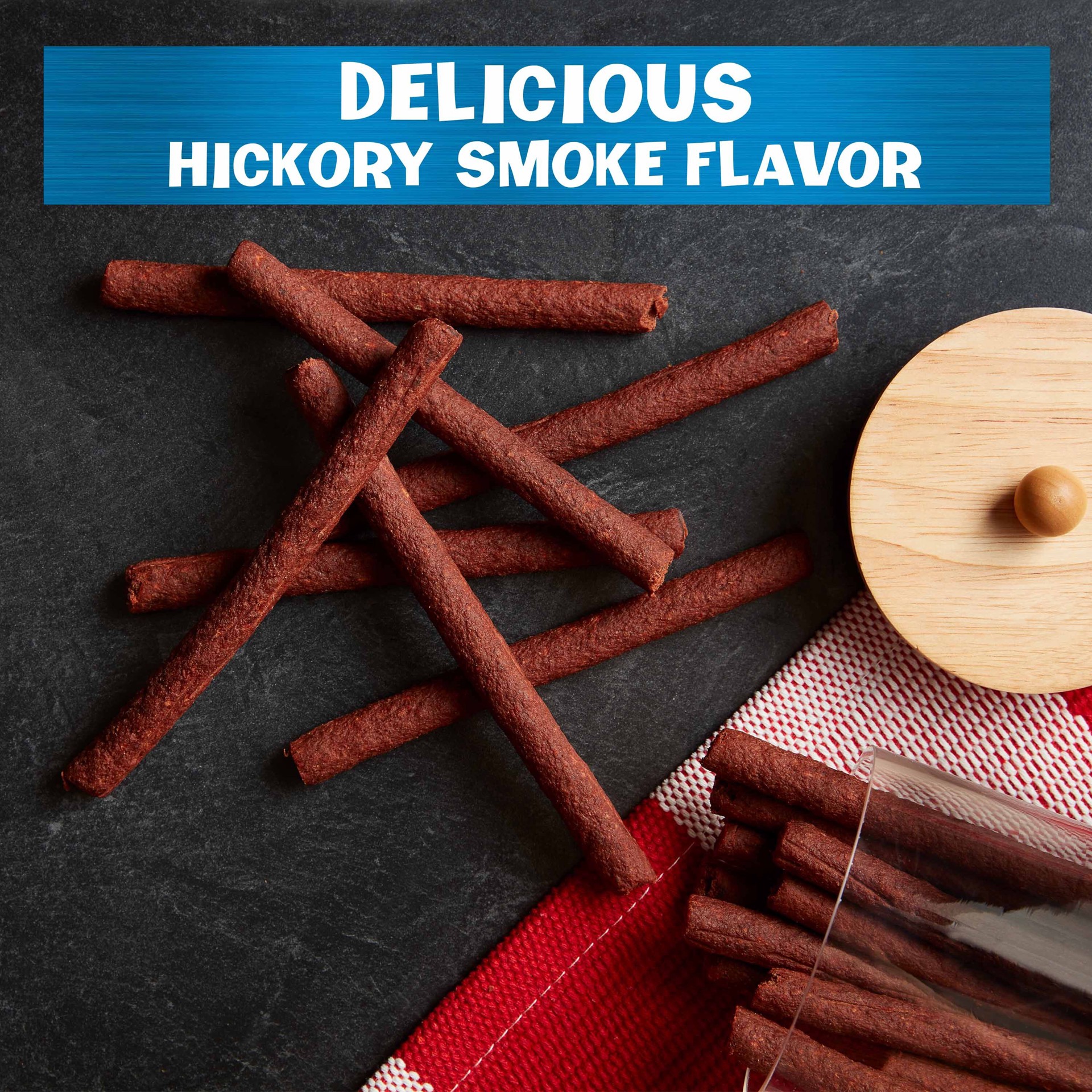 slide 5 of 9, Pup-Peroni Real Beef Brisket With Hickory Smoke Flavor Dog Treats, 22.5oz Bag, 22.5 oz